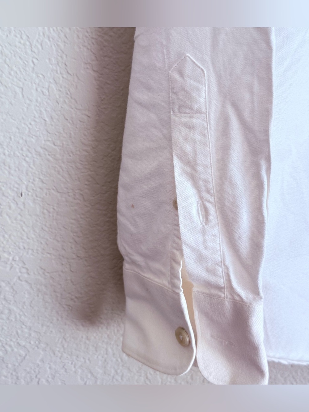 Todd Snyder Button Down Men’s Small White Long Sleeve Cotton Casual Shirt - Picture 2 of 5